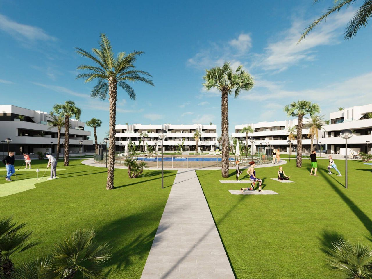 Penthouse in Guardamar del Segura, Spanien, 64 m² - Foto 1