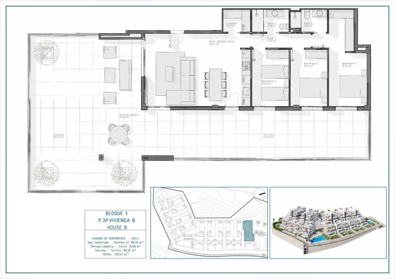 Appartement Cuevas del Almanzora, Espagne, 99 m² - image 15