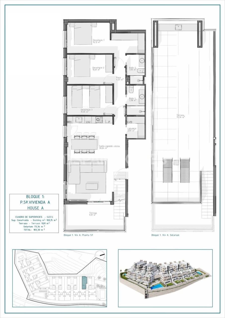 Penthouse Cuevas del Almanzora, Spain, 100 m² - picture 18