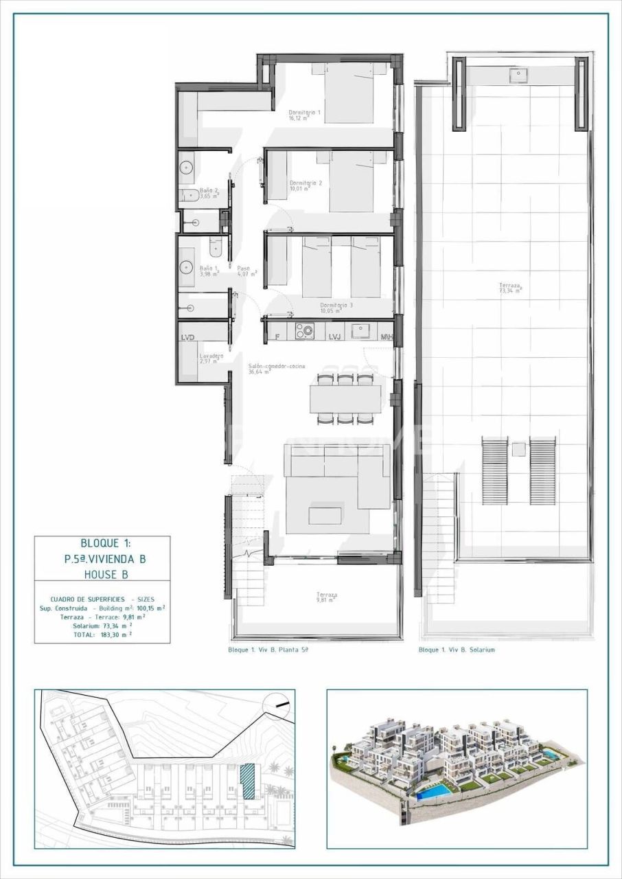 Penthouse Cuevas del Almanzora, Spain, 100 m² - picture 19