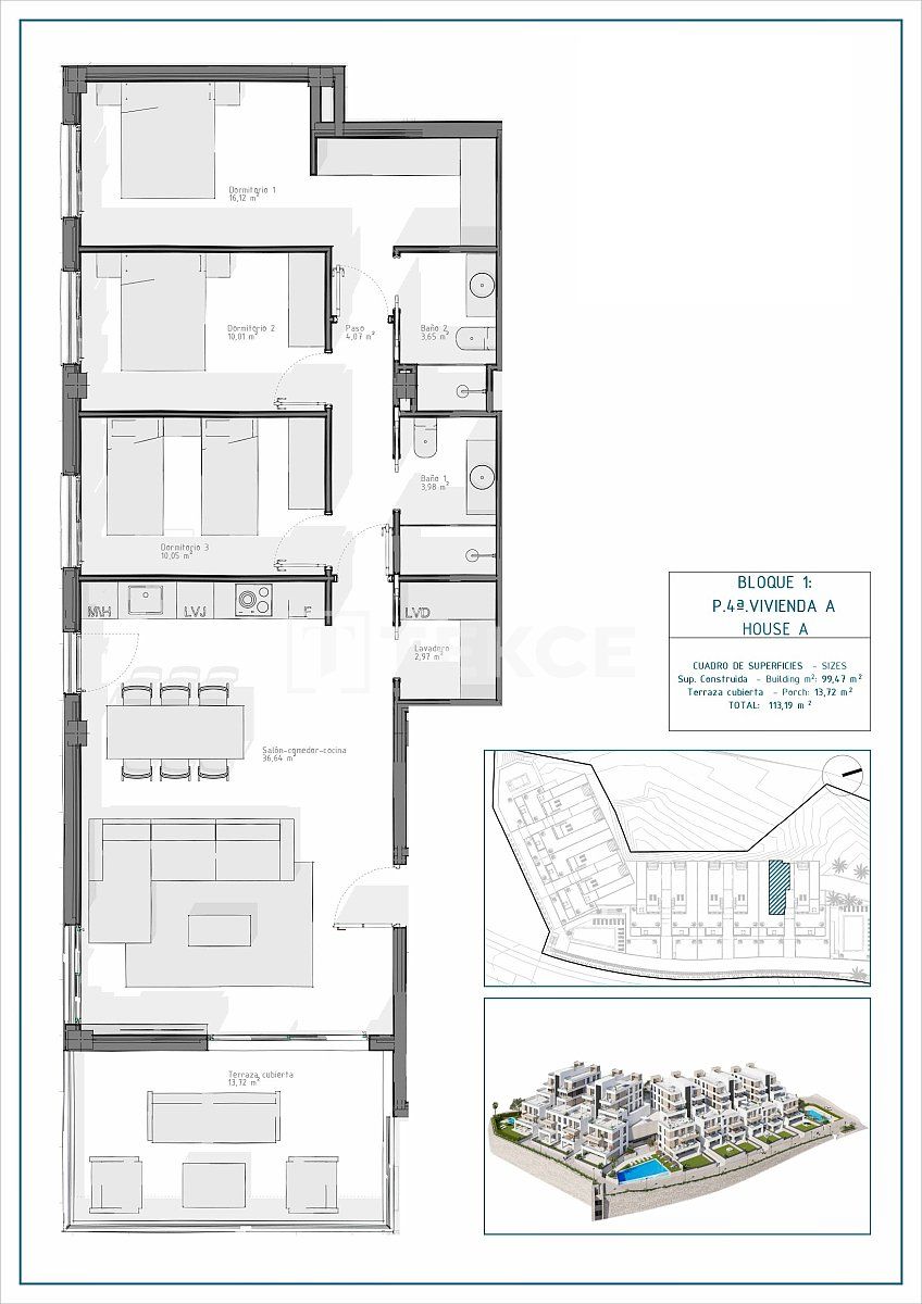 Apartamento Cuevas del Almanzora, España, 99 m² - imagen 17