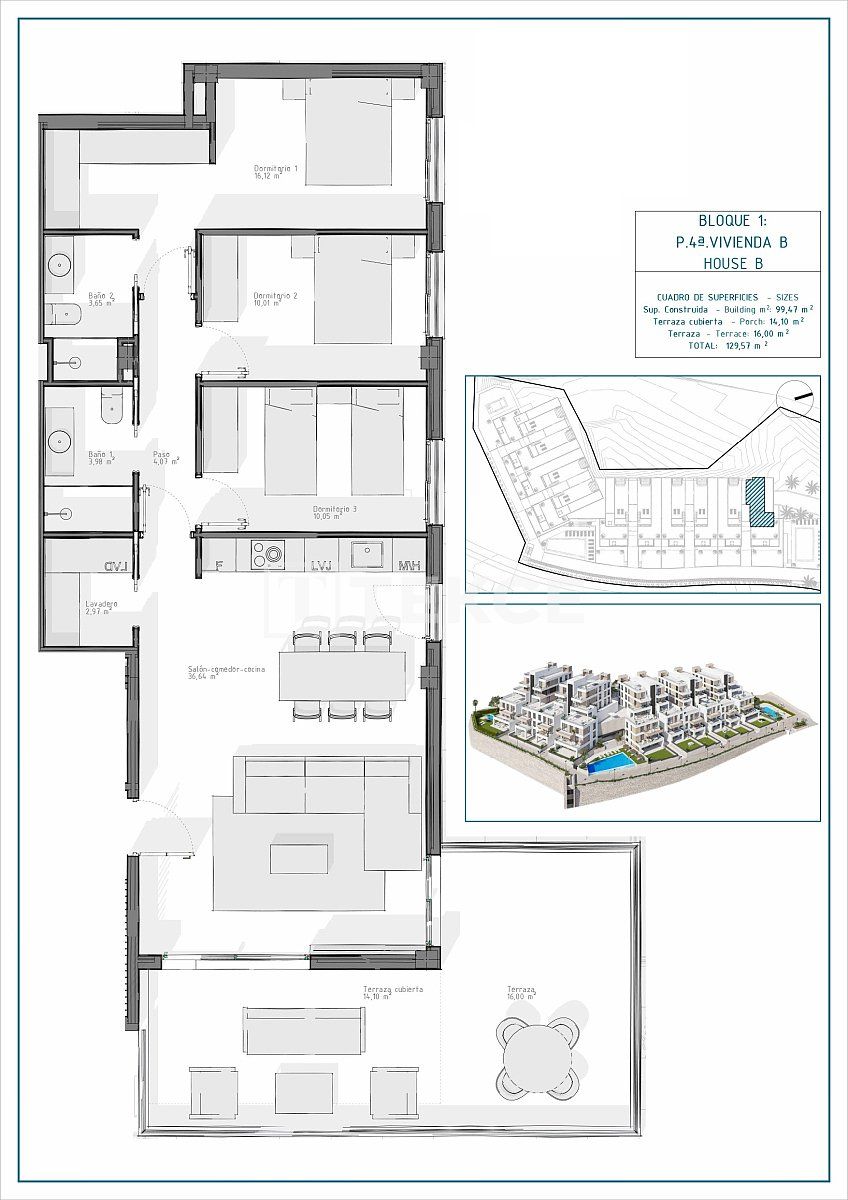 Apartamento Cuevas del Almanzora, España, 99 m² - imagen 18