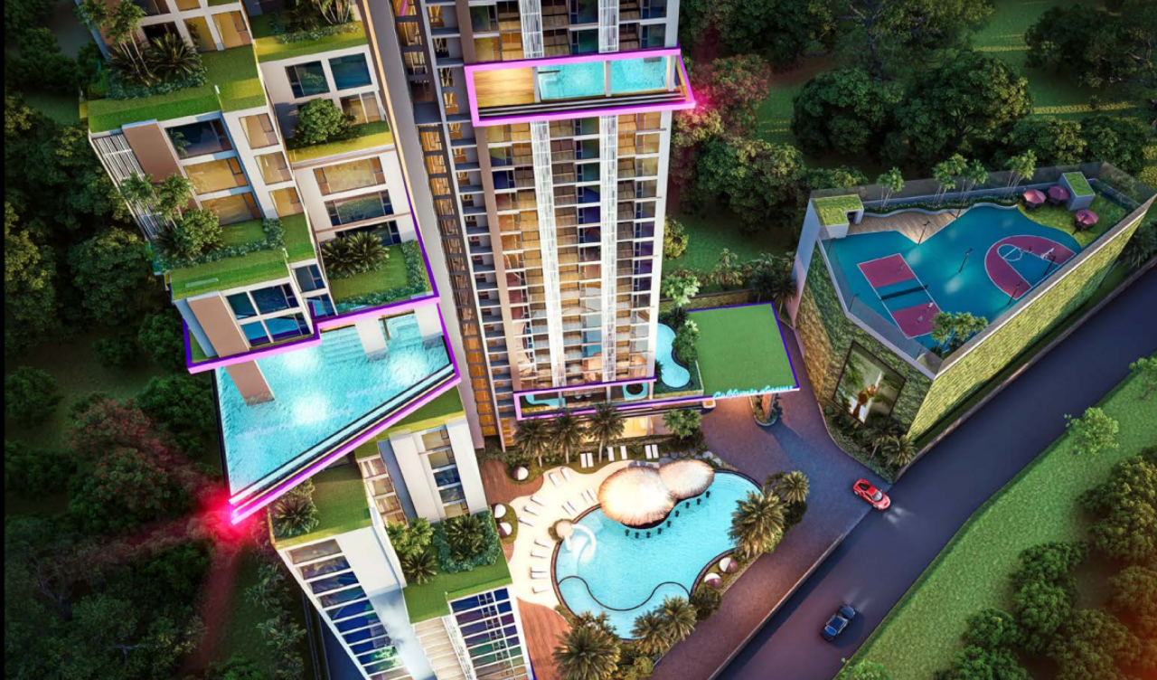 Piso en Pattaya, Tailandia, 50 m² - imagen 3