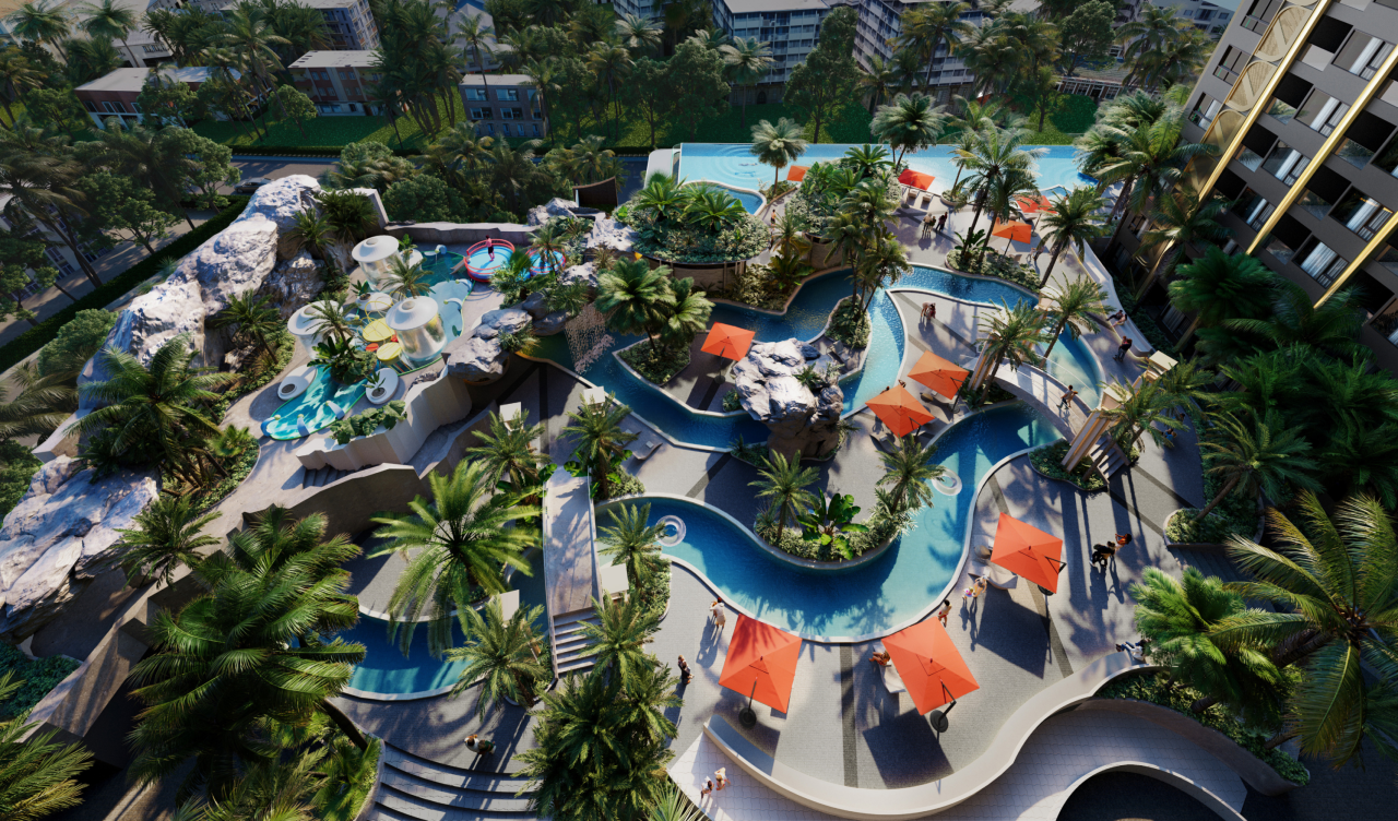 Wohnung in Pattaya, Thailand, 52 m² - Foto 6