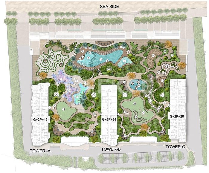 Apartment Umm Al Quwain, VAE, 66 m² - Foto 16