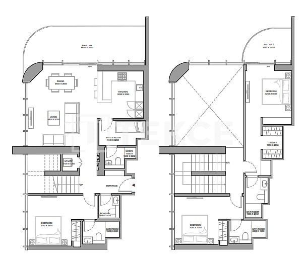 Appartement Umm Al Quwain, EAU, 199 m² - image 19