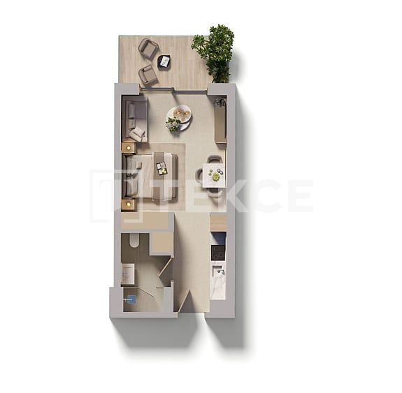 Appartement à Dubaï, EAU, 53 m² - image 19