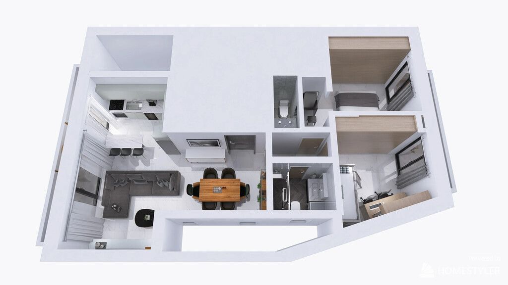 Flat in Athens, Greece, 74 m² - picture 7