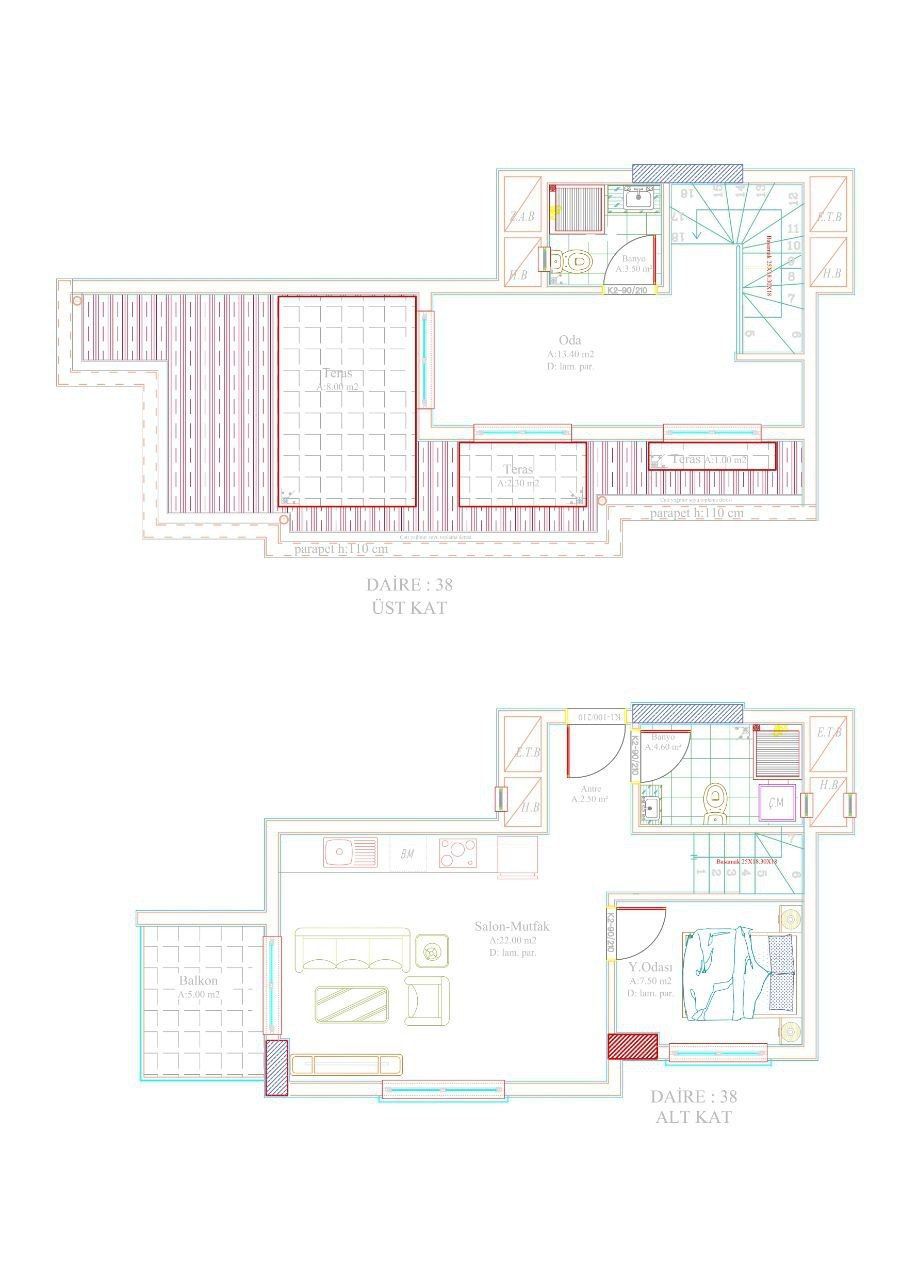 Appartamento a Alanya, Turchia, 70 m² - foto 7