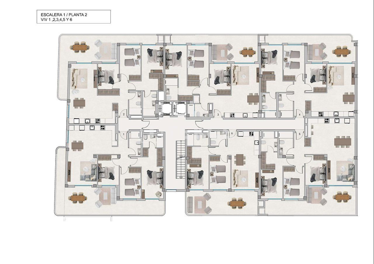 Appartamenti a Santa Pola, Spagna, 83 m² - foto 9