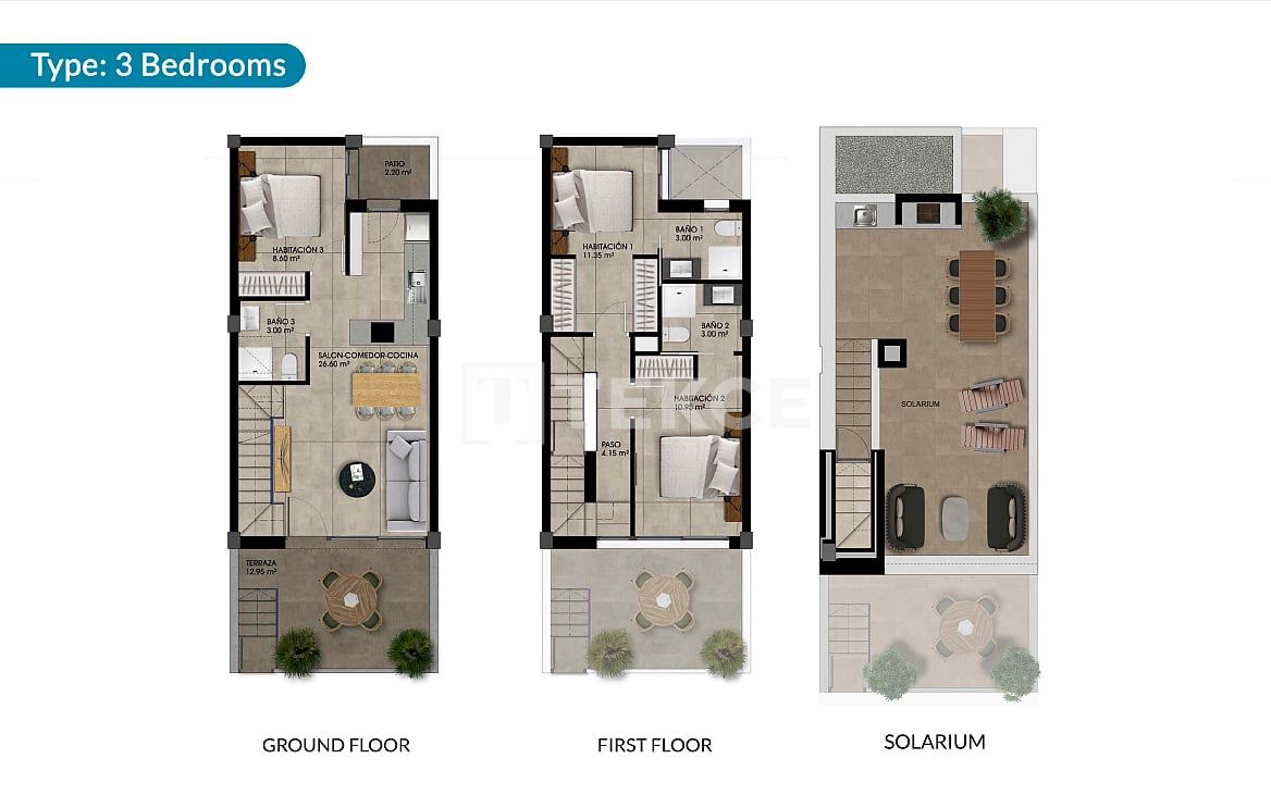 Stadthaus in Dolores, Spanien, 133 m² - Foto 13