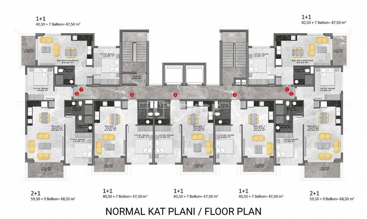 Penthouse in Alanya, Turkey, 171 m² - picture 18