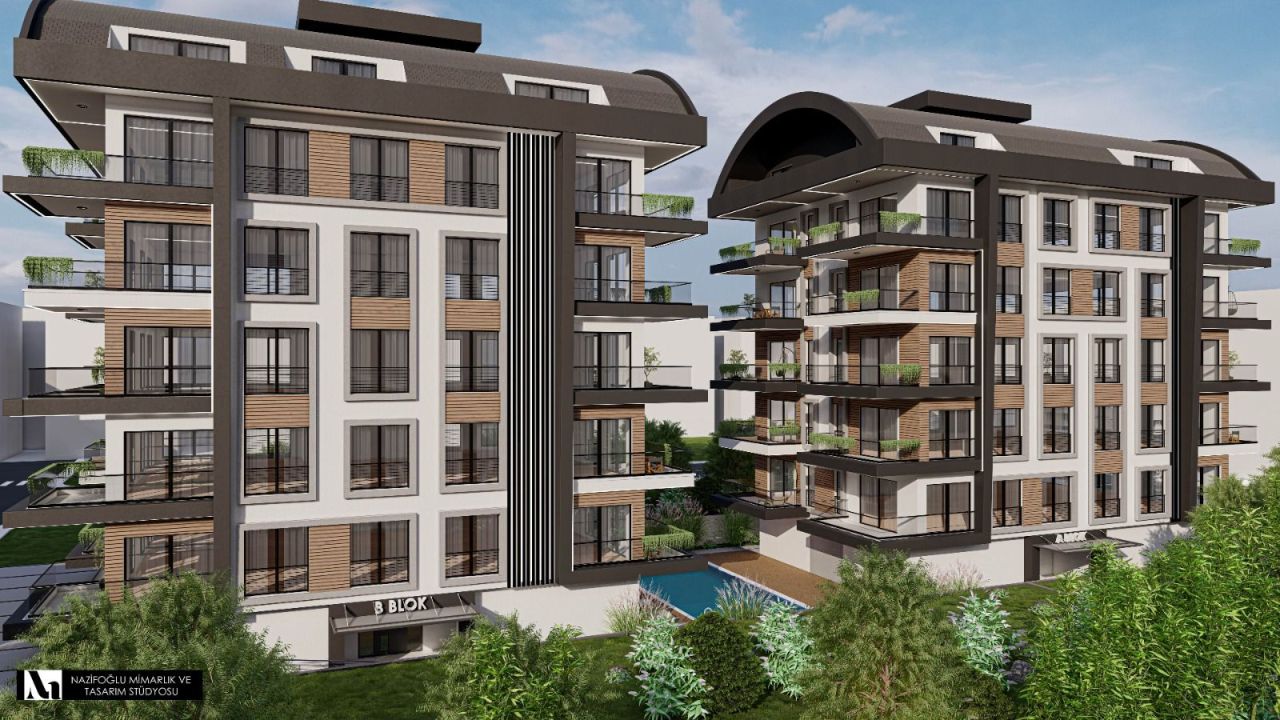 Appartement à Alanya, Turquie, 60 m² - image 1