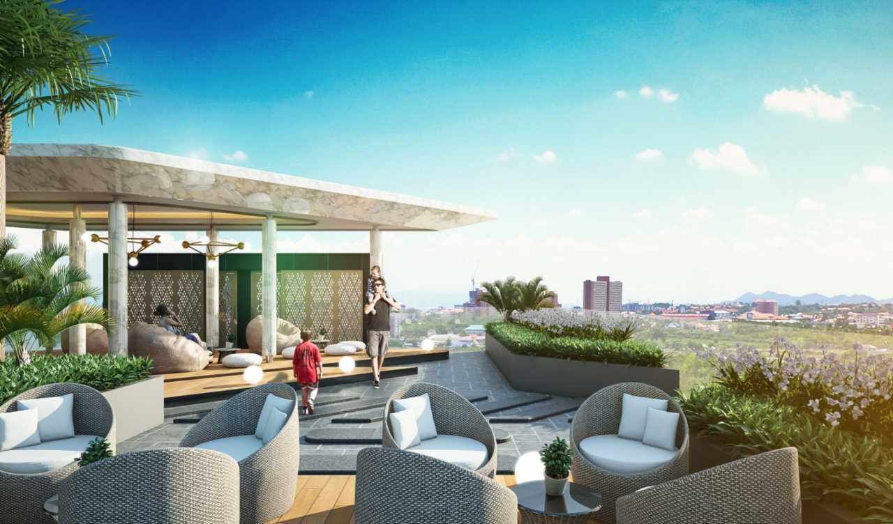 Piso en Pattaya, Tailandia, 34 m² - imagen 3