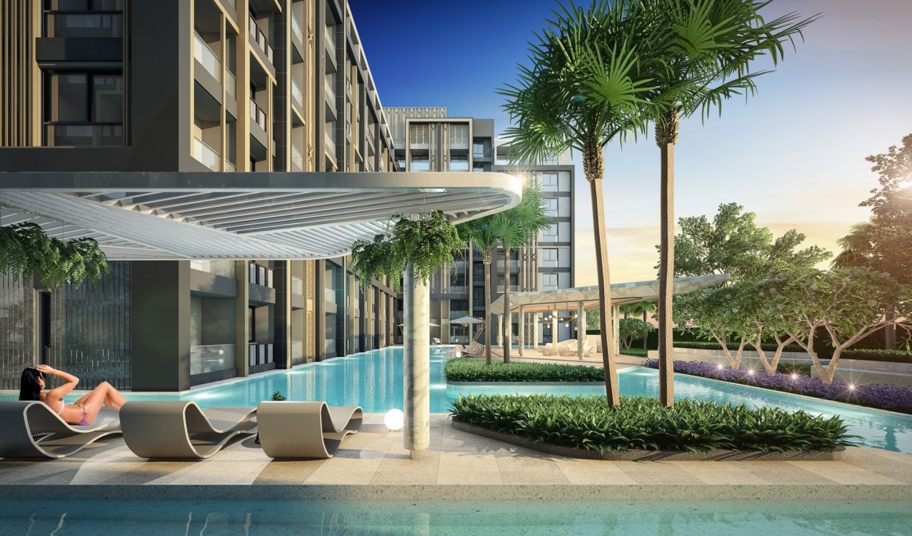 Piso en Pattaya, Tailandia, 34 m² - imagen 8