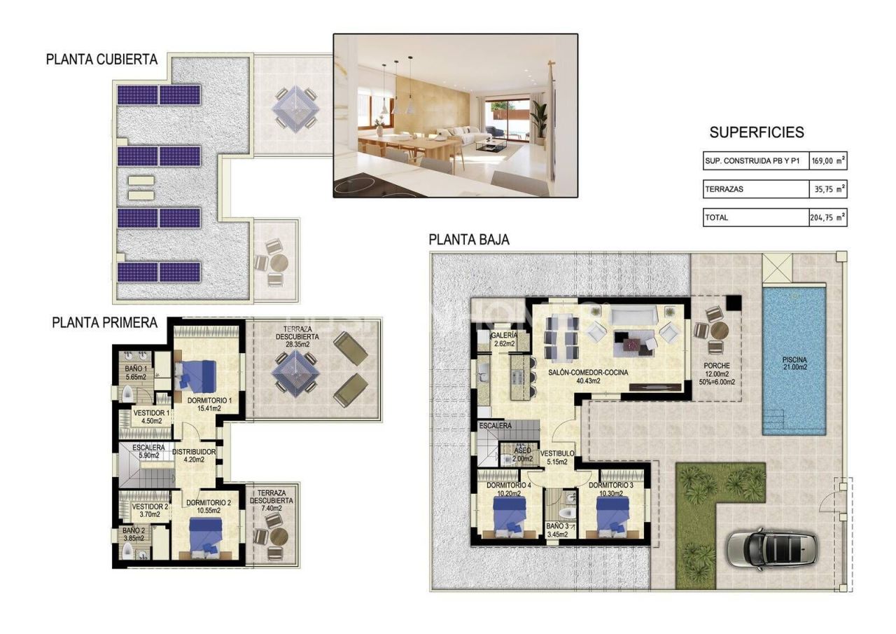 Villa à Orihuela, Espagne, 204 m² - image 4