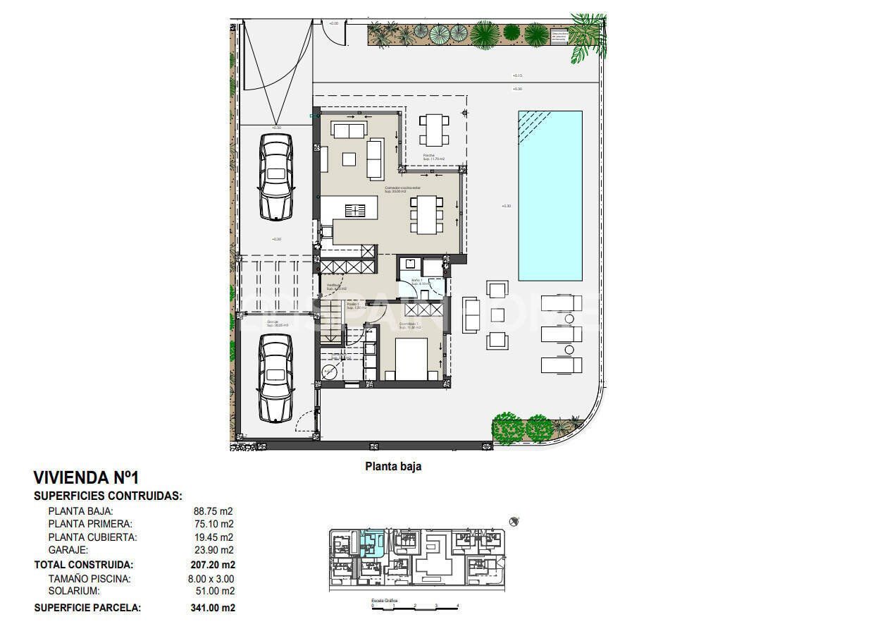 Villa in Pilar de la Horadada, Spain, 258 m² - picture 6