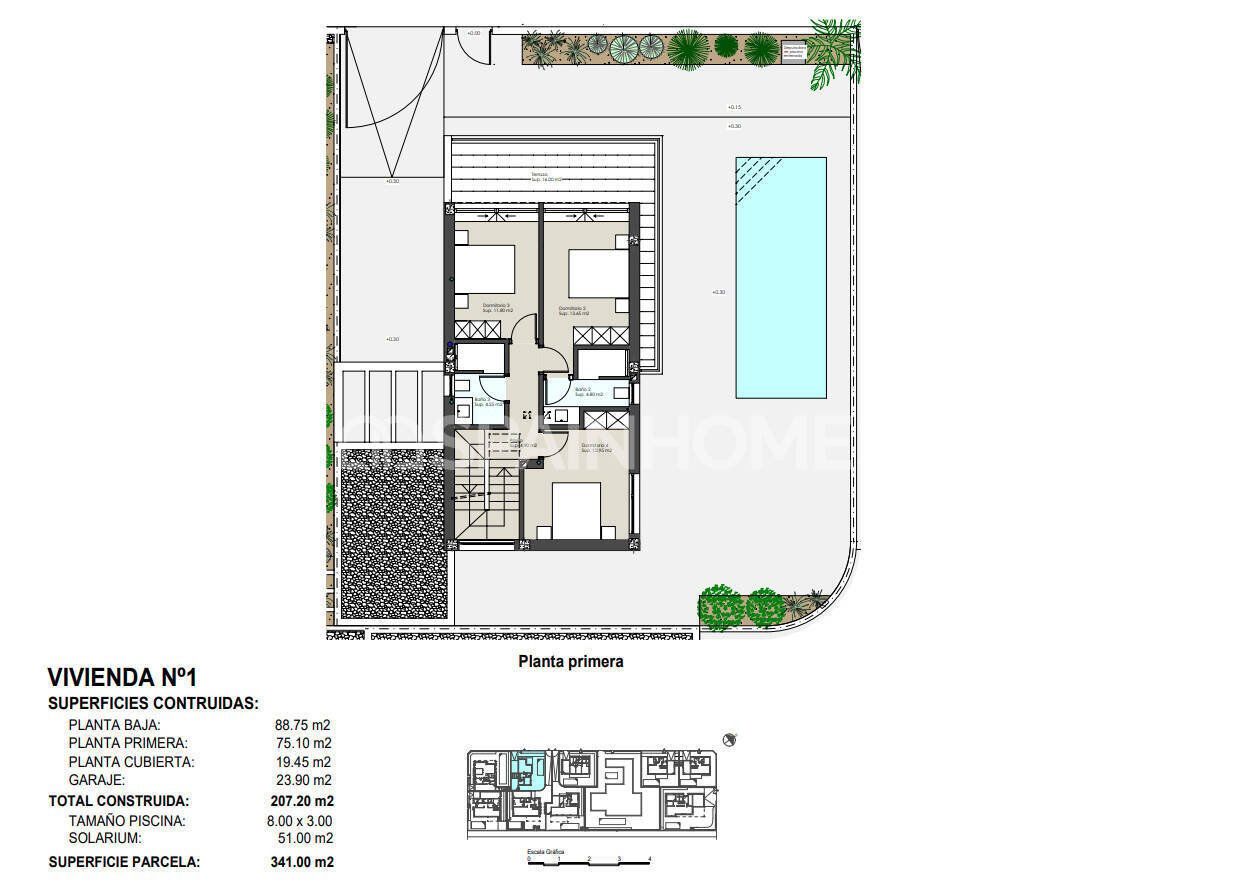 Villa in Pilar de la Horadada, Spain, 258 m² - picture 7