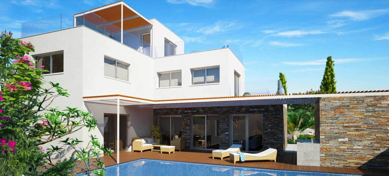 Haus in Geroskipou, Zypern, 335.21 m² - Foto 1