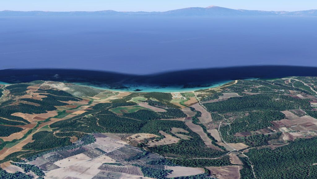 Grundstück in Chalkidiki, Griechenland, 15 250 m² - Foto 1