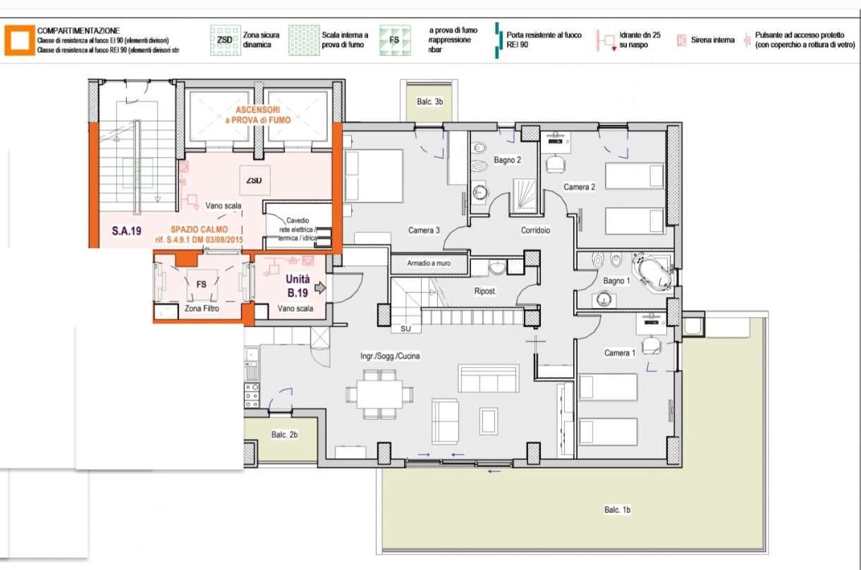 Apartment in Salerno, Italy, 120 m² - picture 10