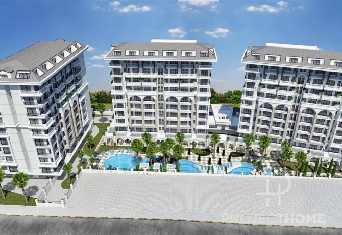 Wohnung in Alanya, Türkei, 63 m² - Foto 1