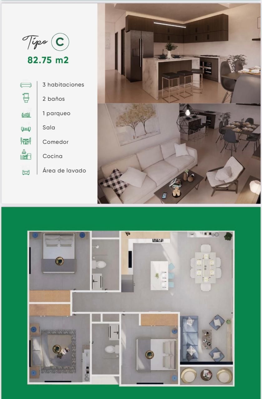Appartement à Punta Cana, République dominicaine, 53.45 m² - image 8