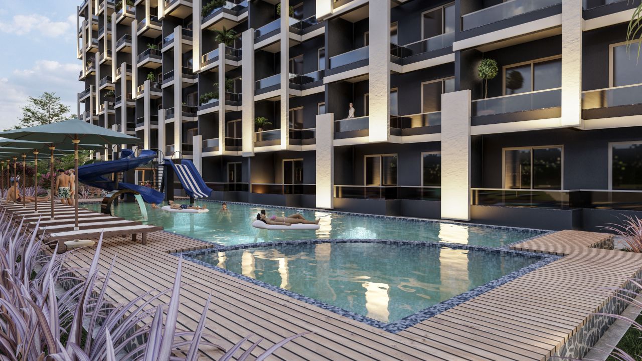 Piso en Mersin, Turquia, 58 m² - imagen 11