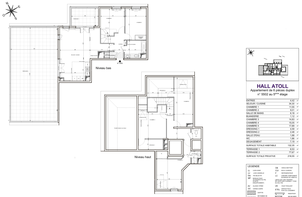 Appartement à Paris, France, 132.4 m² - image 2