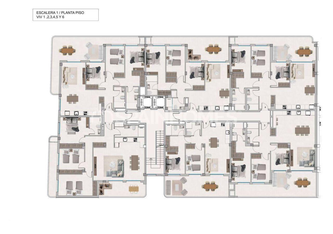 Appartement à Santa Pola, Espagne, 128 m² - image 7