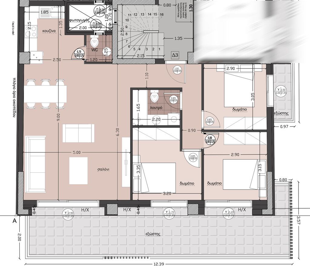 Appartement à Thessalonique, Grèce, 122 m² - image 1