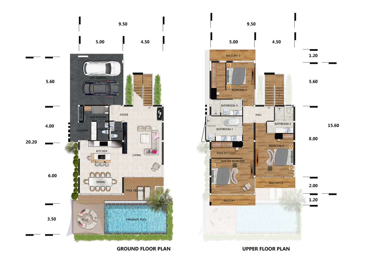 Villa en Phuket, Tailandia, 316 m² - imagen 16
