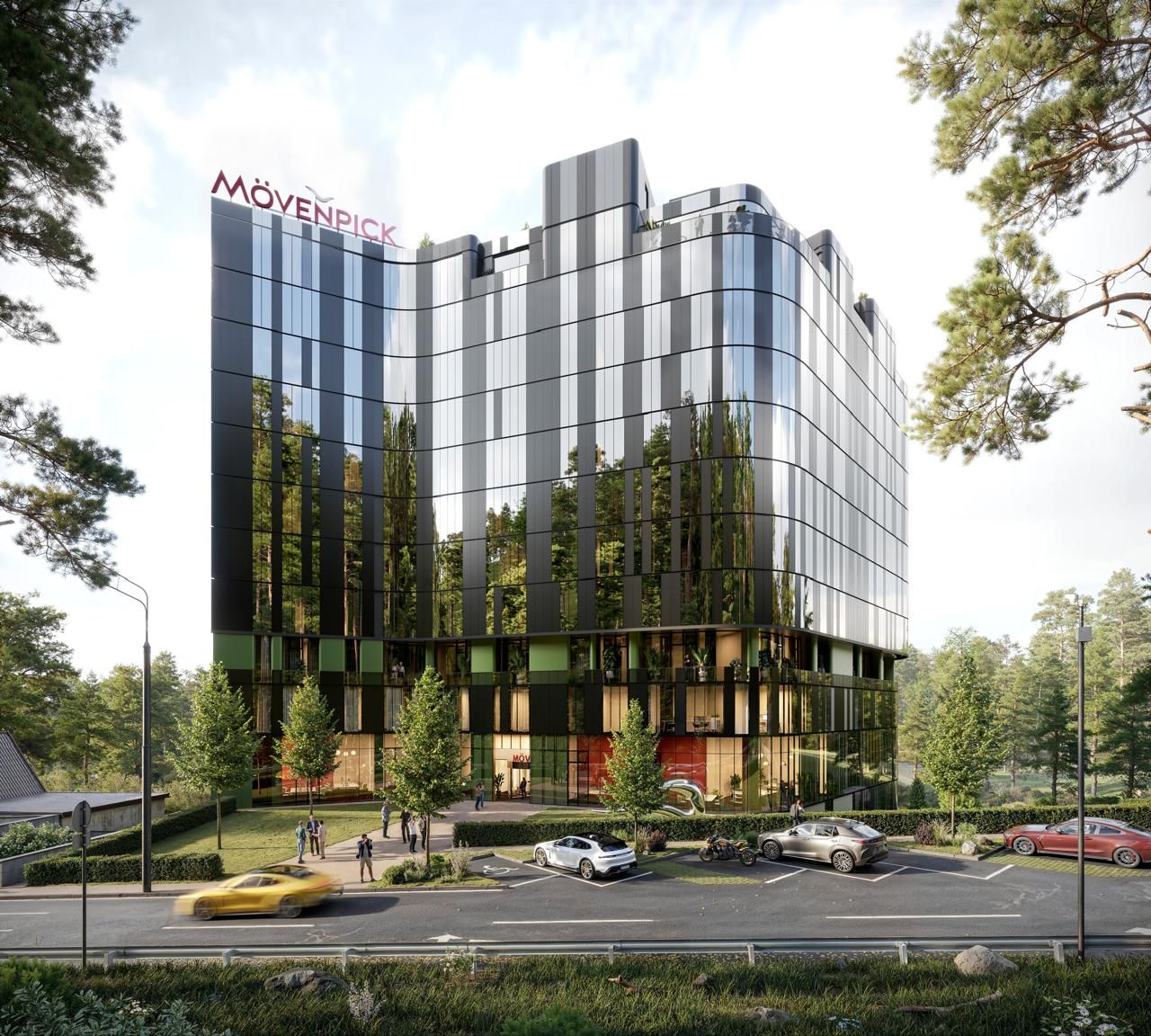 Hotel lyzhnyj kurort TSahkadzor, Armenien, 54.43 m² - Foto 1