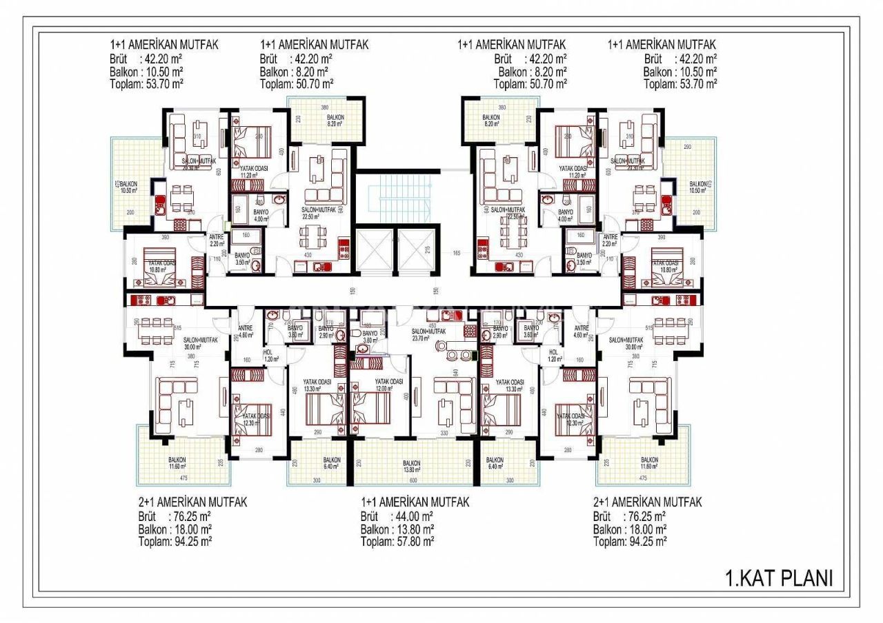 Ático en Alanya, Turquia, 245 m² - imagen 14