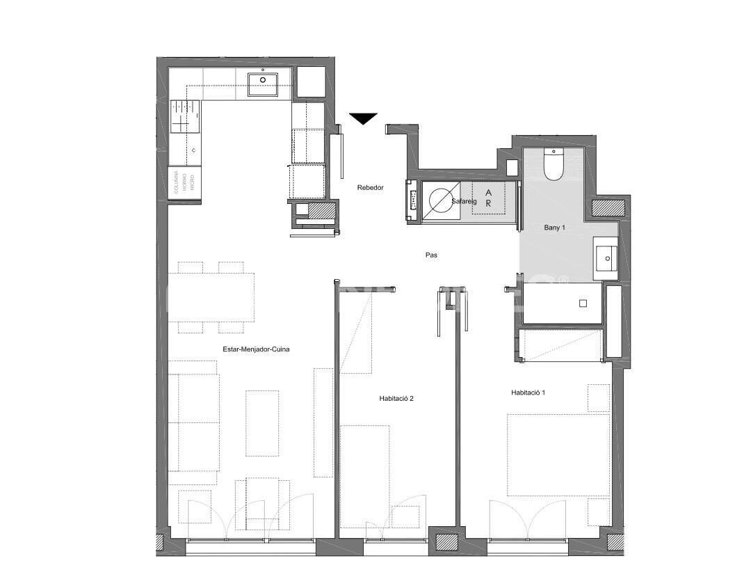 Apartment in Sabadell, Spanien, 67 m² - Foto 13