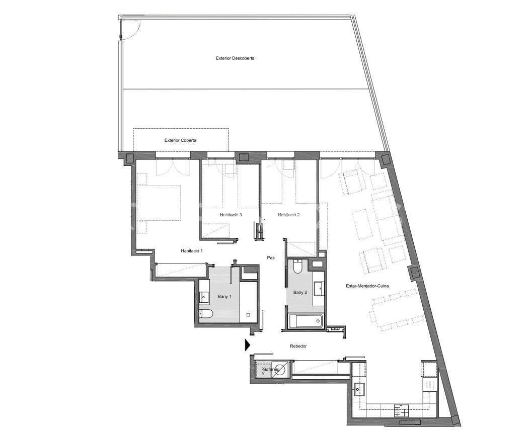 Apartment in Sabadell, Spanien, 67 m² - Foto 14