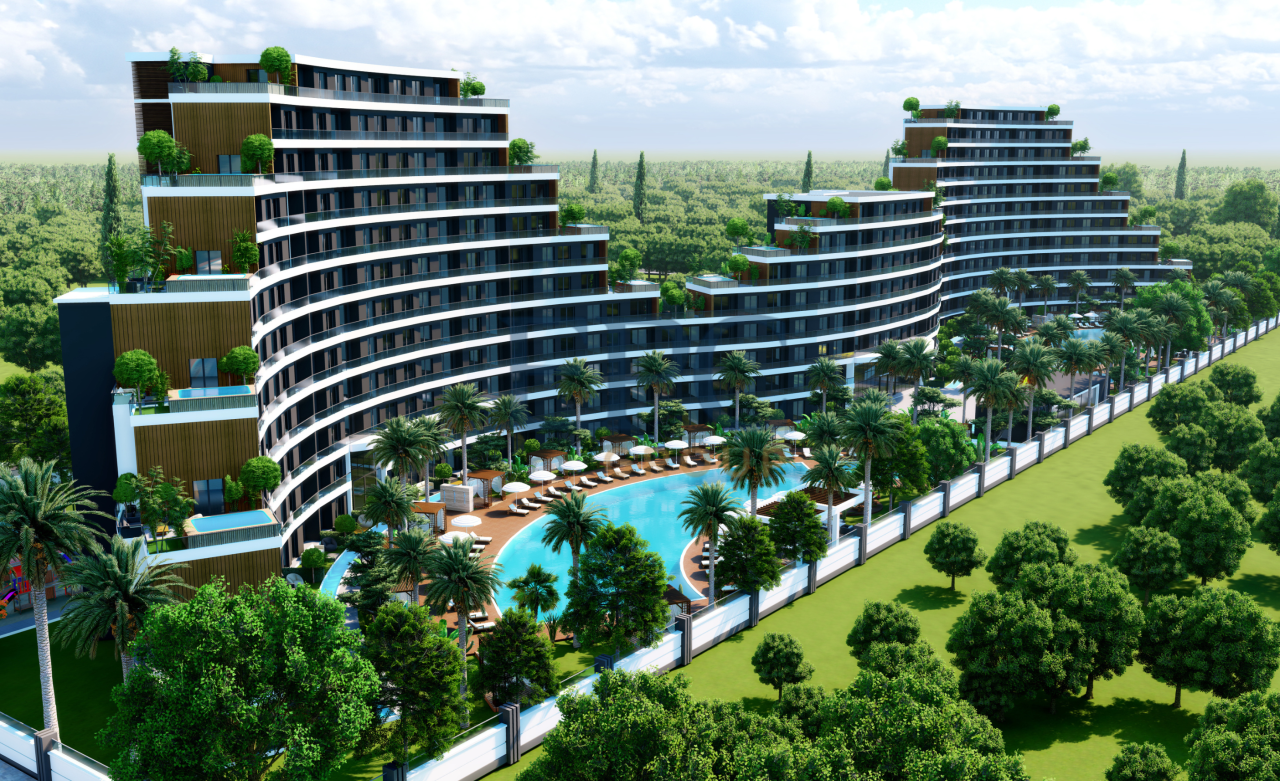 Apartment in Antalya, Turkey, 46 m² - picture 1