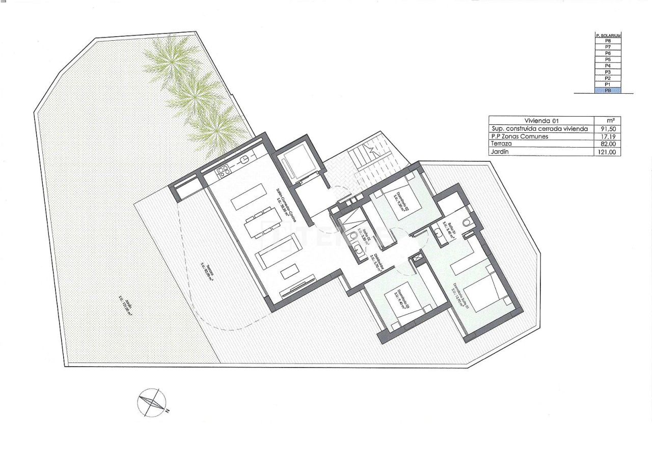 Apartment in Guardamar del Segura, Spanien, 91 m² - Foto 19