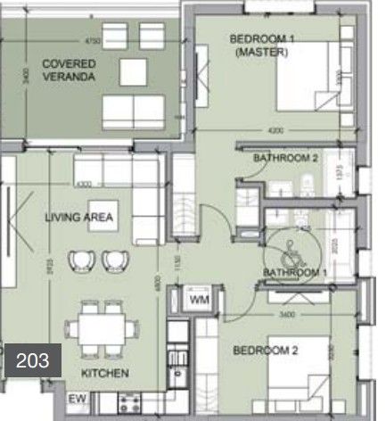 Apartment in Limassol, Cyprus, 79 m² - picture 7