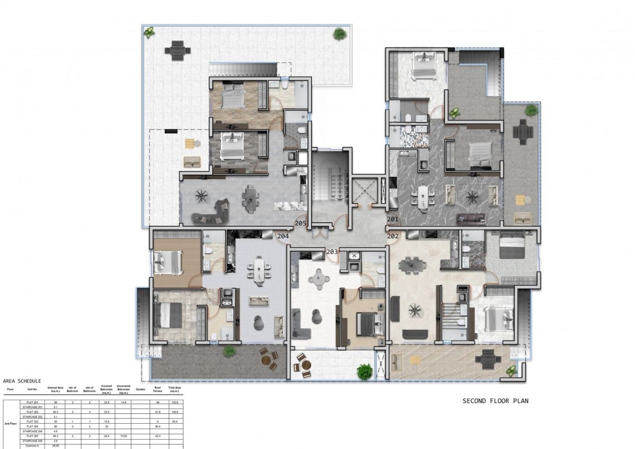 Appartamenti a Larnaca, Cipro, 105 m² - foto 13