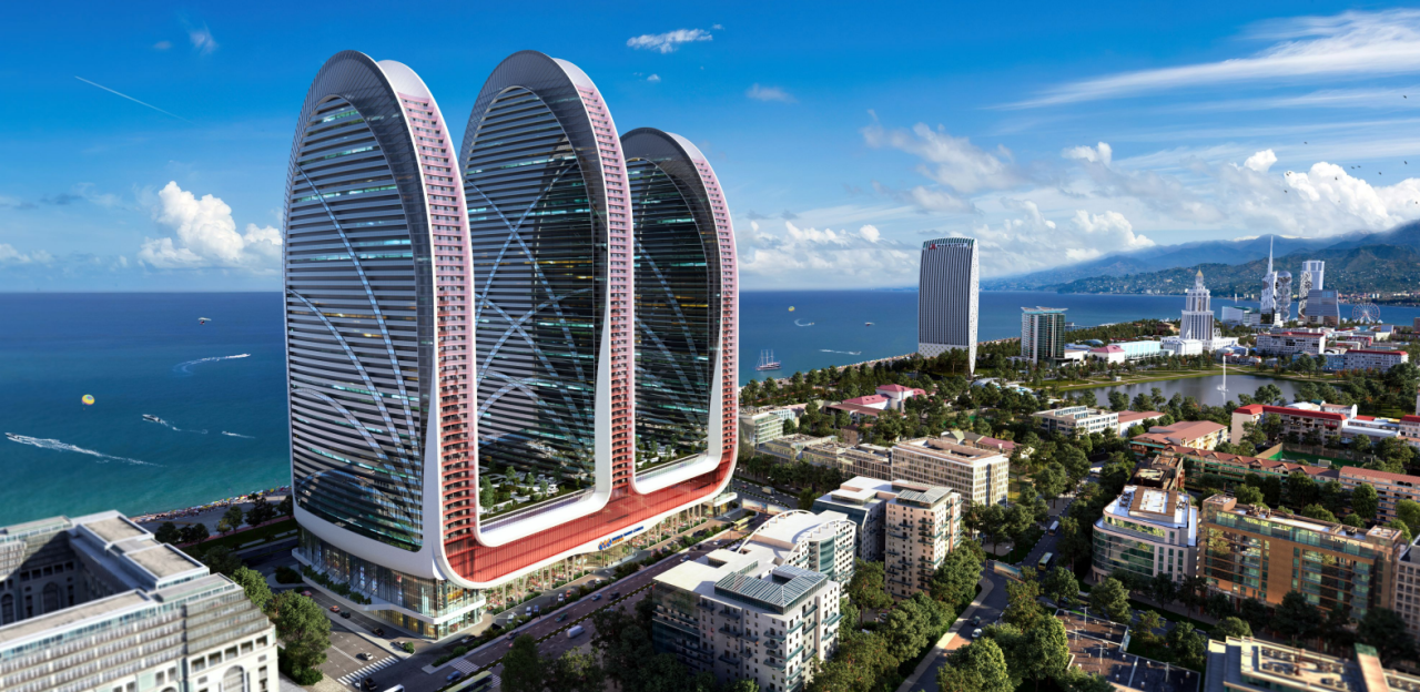 Wohnung in Batumi, Georgien, 33.35 m² - Foto 1
