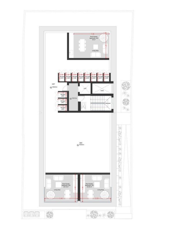 Penthouse in Limassol, Zypern, 81 m² - Foto 8