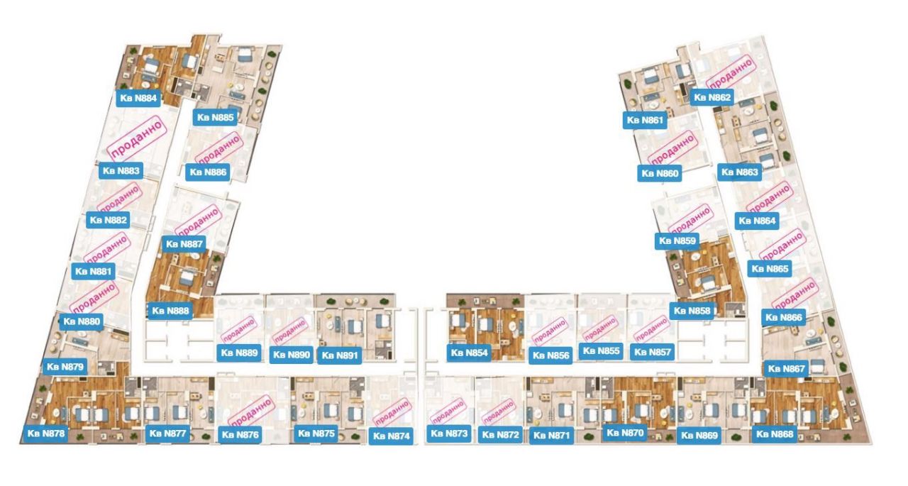 Apartment in Tbilisi, Georgia, 67 m² - picture 7