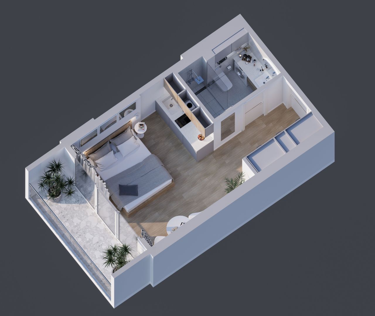 Appartamenti a Batumi, Georgia, 29 m² - foto 17