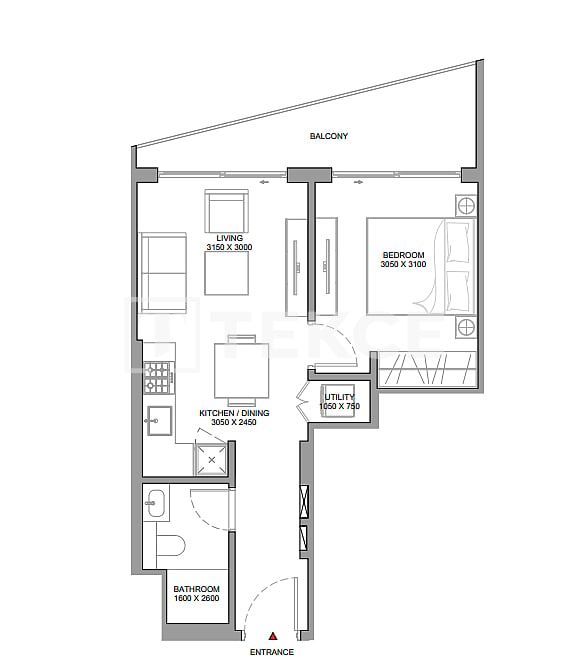 Appartamenti a Dubai, EAU, 52 m² - foto 16