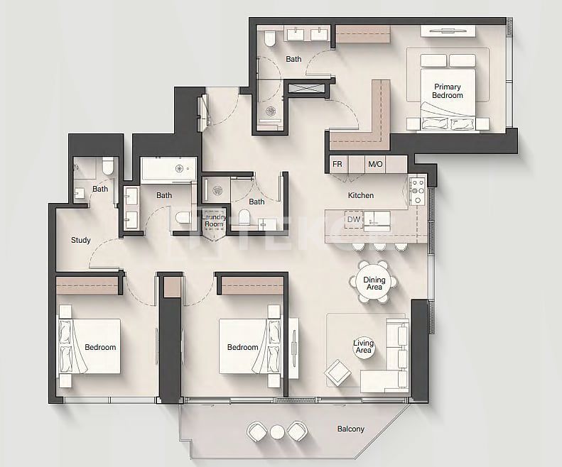 Appartamenti a Dubai, EAU, 76 m² - foto 17