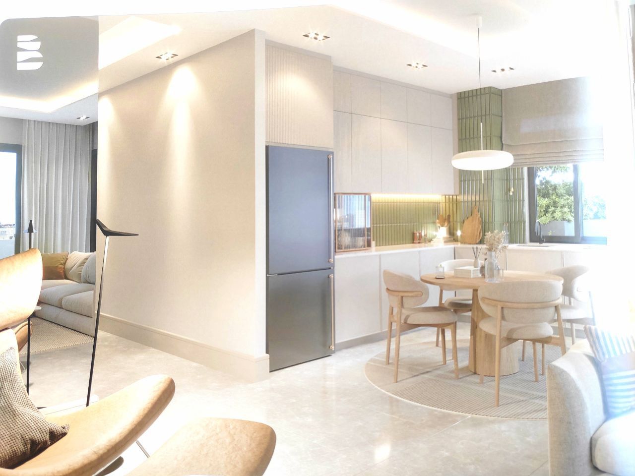 Wohnung in Mersin, Türkei, 46 m² - Foto 6