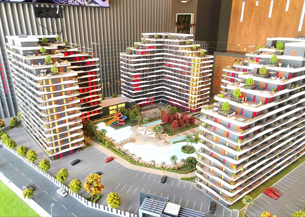 Wohnung in Mersin, Türkei, 46 m² - Foto 3