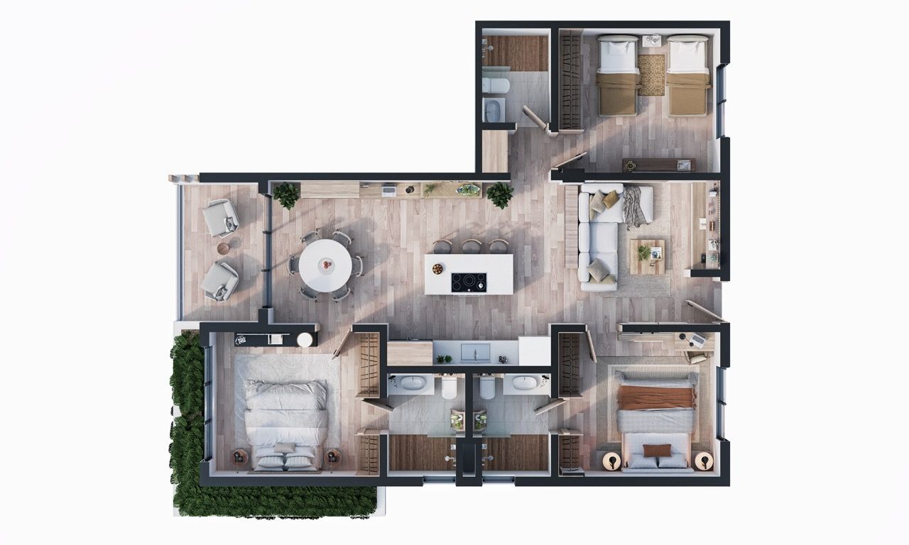 Appartamenti a Punta Cana, Repubblica Dominicana, 50 m² - foto 9