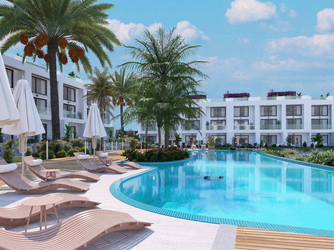 Appartamenti a Esentepe, Cipro, 54 m² - foto 10